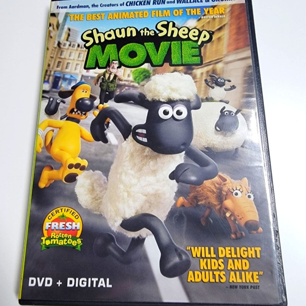 Shaun the Sheep Movie DVD 📀